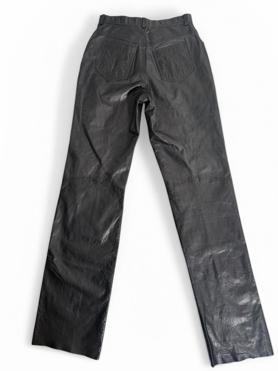 VTG Wilsons Leather Pants Size 8 Y2K - Picture 6 of 8
